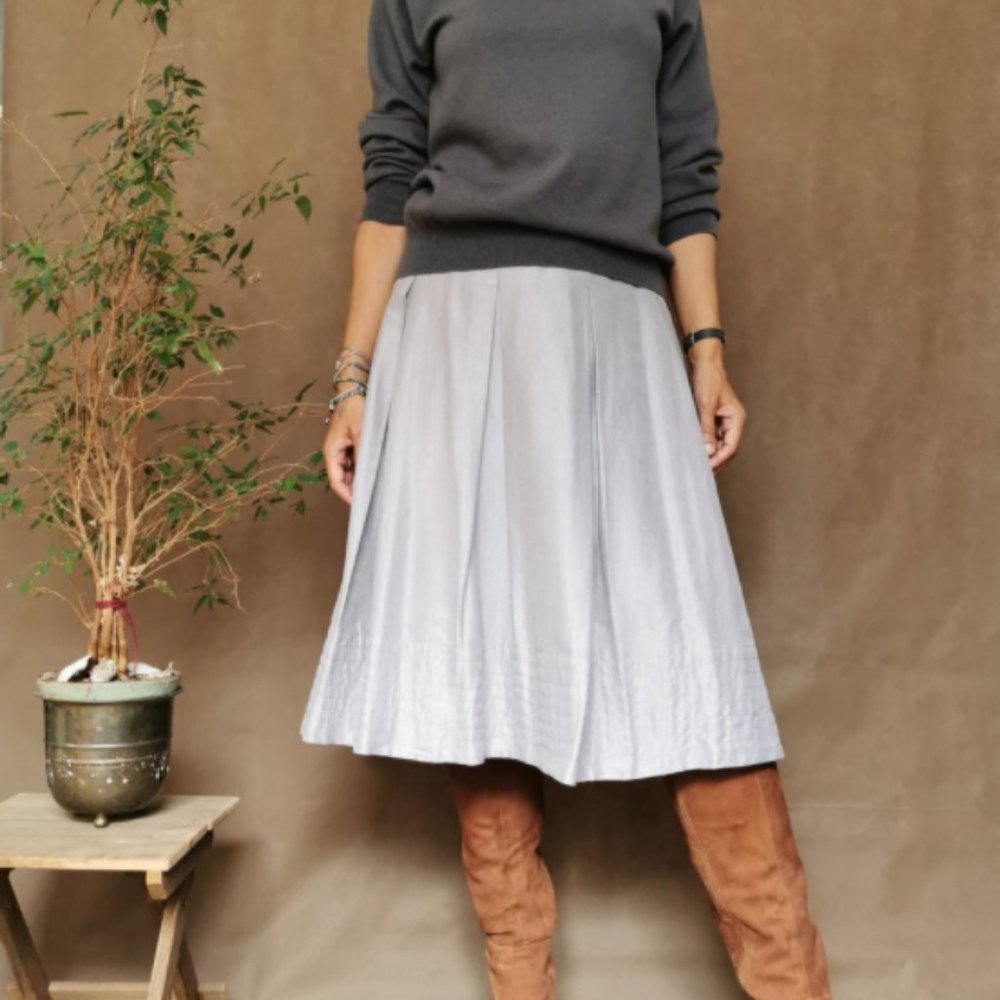 Stunning vintage silk skirt